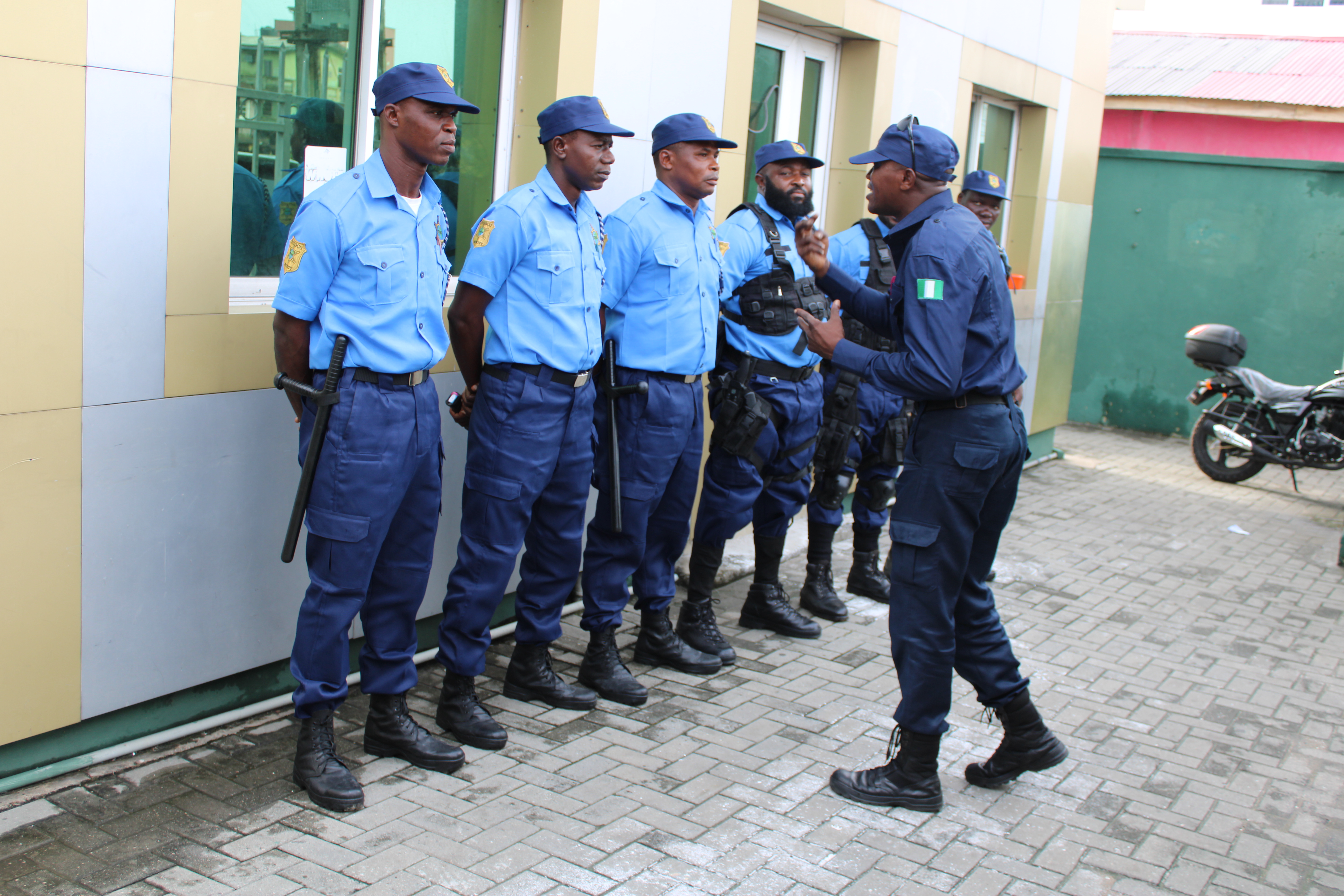 CCTV monitoring room